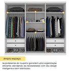 Quarto Casal Completo Guarda-roupa 6 Portas Londres Cama Môna
