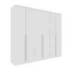 Quarto Casal Completo Guarda-roupa 6 Portas Londres Cama Môna