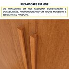 Quarto Casal Completo Guarda-roupa 6 Portas Munique Cama Môna