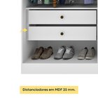 Quarto Casal Completo Guarda-roupa Londres, Cama Monaco E Côm