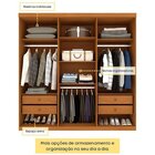 Quarto Casal Completo Guarda-roupa Milano, Cama Mônaco E Cômo