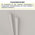 Quarto Casal Completo Guarda-roupa Munique Cama Mônaco E Cômo