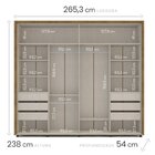 Quarto Casal Completo Roupeiro 2 Porta Cômoda 4 Gavetas 1 Por