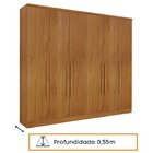 Quarto Casal Completo Roupeiro Veneza 4 Gavetas Painel Ripado