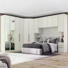 Quarto Casal Dileto Em Mdf 6 Modulos Cj1 Henn