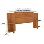 Quarto Casal Guarda-roupa 6 Portas Ripado Nova York E Cama Bo