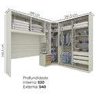 Quarto Casal Modulado 8 Portas Seletto Henn