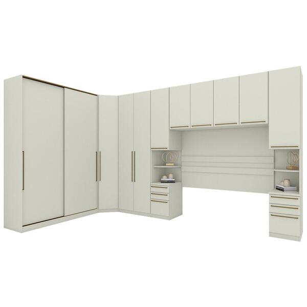 Quarto Casal Modulado Completo 6 Pecas Seletto Henn