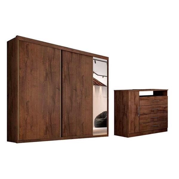 Quarto Casal Novo Horizonte Scarpa Qc02 Canela Canela