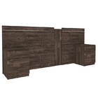 Quarto Casal Premium 06 Portas Tcil - Cumaru Rustic/off White