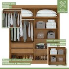 Quarto Com Guarda-roupa 2 Portas 2 Gavetas, Cômoda 2 Portas 7