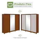 Quarto Com Guarda-roupa 3 Portas 6 Gavetas, Cômoda 2 Portas 7