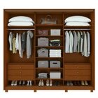 Quarto Com Guarda-roupa 3 Portas 6 Gavetas, Cômoda 2 Portas 7