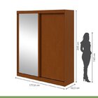 Quarto Com Guarda-roupa Casal 2 Portas 2 Gavetas, Cômoda 2 Po