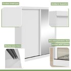 Quarto Com Guarda-roupa Casal 2 Portas 2 Gavetas, Cômoda 2 Po