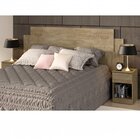 Quarto Completo 3 Peças Guarda Roupa Casal Com Cabeceira E Ca