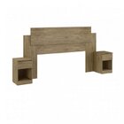 Quarto Completo 3 Peças Guarda Roupa Casal Com Cabeceira E Ca