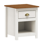 Quarto Completo Casal Topázio Branco Lavado/teca: Guarda-roup