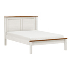 Quarto Completo Casal Topázio Branco Lavado/teca: Guarda-roup