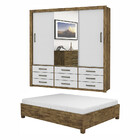 Quarto Completo Com Cama De Casal Anjos Plus Carioca Móveis