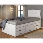 Quarto Completo Com Closet Roma E Cama Júlia Branco