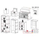 Quarto Completo Com Colchão, Poltrona De Amamentação E Puff J