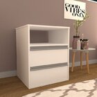 Quarto Completo Com Guarda-roupa, 1 Mesa De Cabeceira  E Cômo