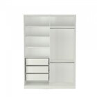 Quarto Completo Com Guarda-roupa, 1 Mesa De Cabeceira  E Cômo