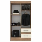 Quarto Completo Com Guarda-roupa 4 Portas E 2 Gavetas E Cômod