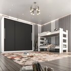 Quarto Completo Com Guarda Roupa E Beliche Sallêto Móveis