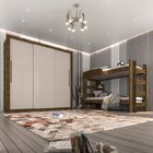 Quarto Completo Com Guarda Roupa E Beliche Sallêto Móveis