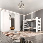 Quarto Completo Com Guarda Roupa E Beliche Sallêto Móveis