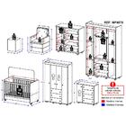 Quarto Completo Com Poltrona De Amamentação E Puff Pimpolho M