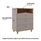 Quarto Completo De Bebê Sweety Com 7 Gavetas - Fendi/savana