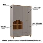 Quarto Completo De Bebê Sweety Com 7 Gavetas - Fendi/savana