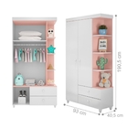 Quarto Completo Doherty Rosê Branco