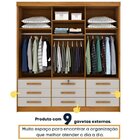 Quarto Completo Guarda Roupa 3 Portas Cama Casal E Mesa De Ca