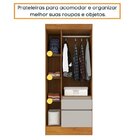 Quarto Completo Guarda Roupa 3 Portas E Cama Solteiro Oregon