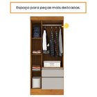 Quarto Completo Guarda Roupa 3 Portas E Cama Solteiro Oregon