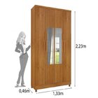 Quarto Completo Guarda Roupa 4 Portas Cama Mesa De Cabeceira