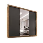 Quarto Completo Guarda Roupa Com Espelho E Treliche Sallêto M