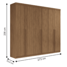 Quarto Completo Guarda Roupa Comoda E Cabeceira Jatobá