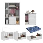 Quarto Completo Infantil Com Colchão Incluso Pimpolho Multimó