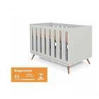 Quarto Completo Infantil Retrô Melinda Guarda Roupa, Cômoda