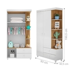 Quarto Completo Ivey Nature Branco