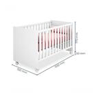 Quarto Completo Para Bebê Lívia Com Guarda Roupa 4 Portas