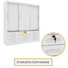 Quarto Completo Roupeiro 3 Portas, Cama Casal E Mesa De Cabec