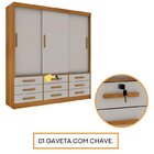 Quarto Completo Roupeiro 3 Portas, Cama Casal E Mesa De Cabec