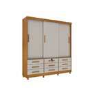 Quarto Completo Roupeiro 3 Portas, Cama Casal E Mesa De Cabec