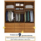 Quarto Completo Roupeiro 3 Portas, Cama Casal E Mesa De Cabec